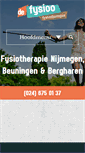 Mobile Screenshot of defysioo.nl